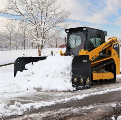 push skid steer|skid steer snow pusher attachment.